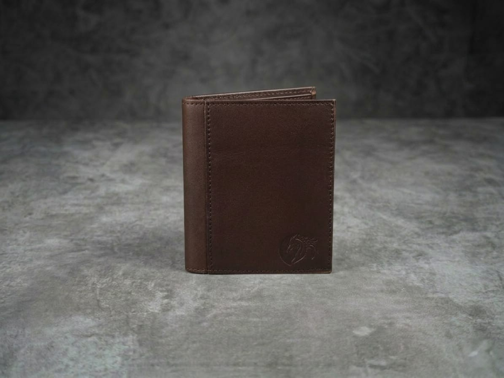 Carteira Clássica Bifold para Cartões e Notas