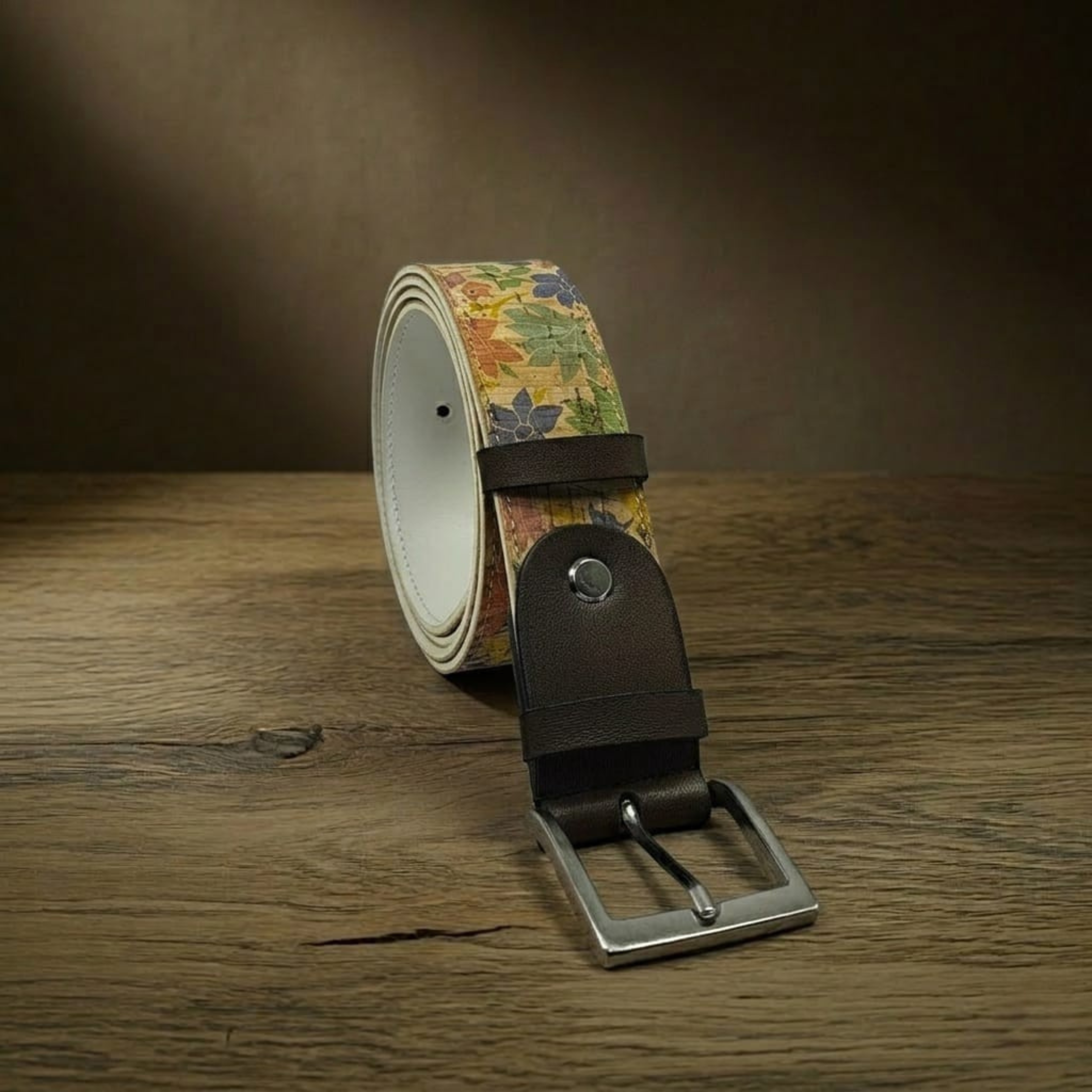 Cinto de Cortiça e Pele