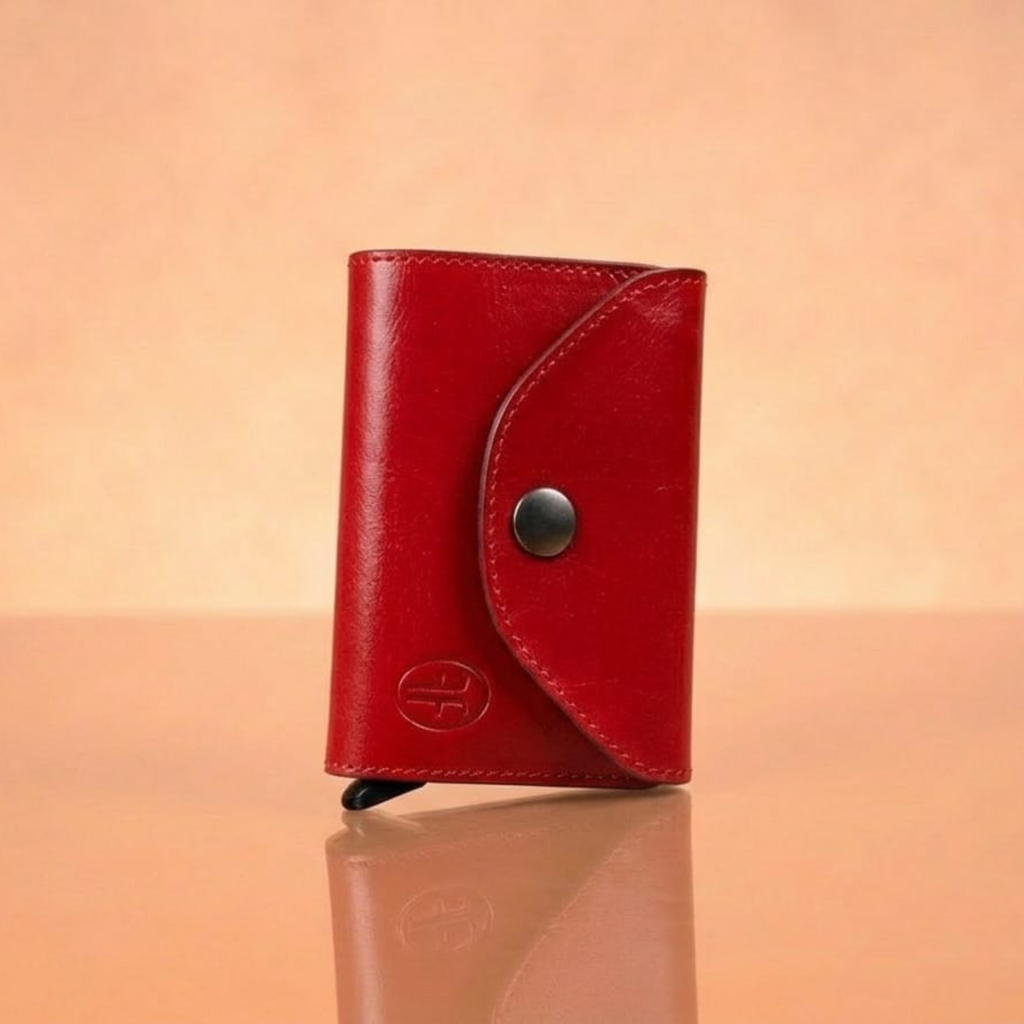 Carteira de Caixa Metálica RFID Plus