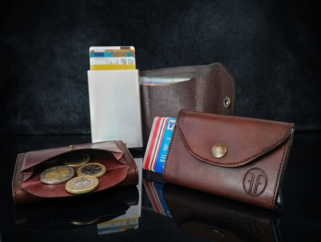 Carteira de Caixa Metálica RFID Plus