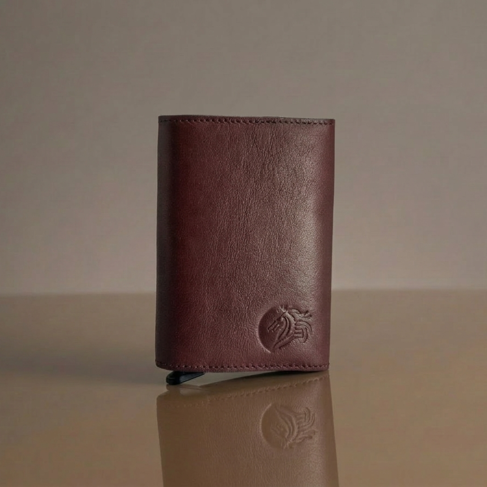 Carteira de Caixa Metálica RFID