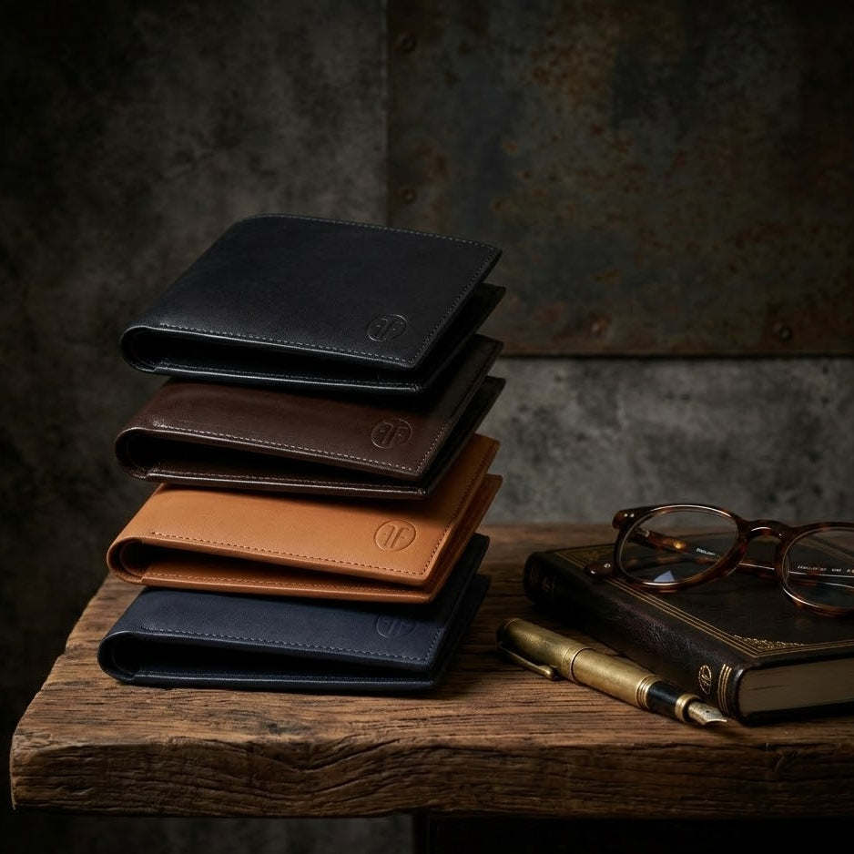 Carteira Clássica Homem em Couro